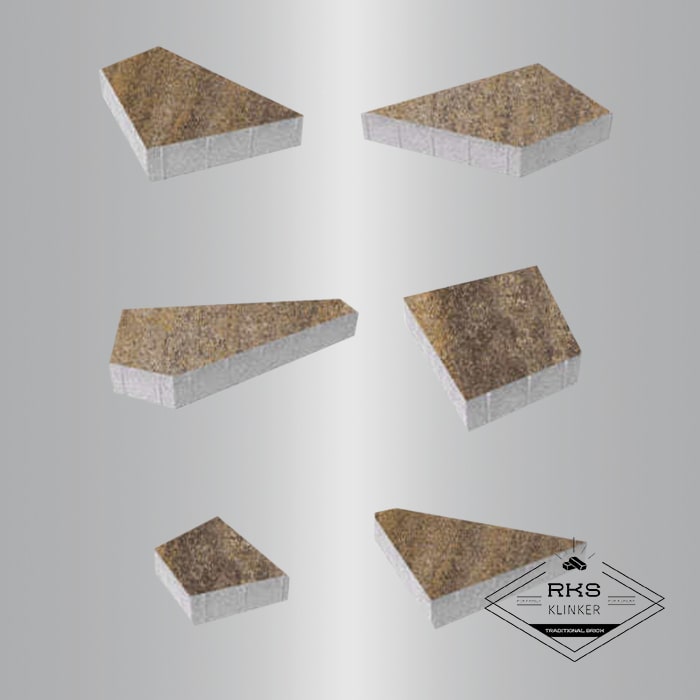 Тротуарная плитка ОРИГАМИ - Б.4.Фсм.8, Искусственный камень, Доломит в Саратове
